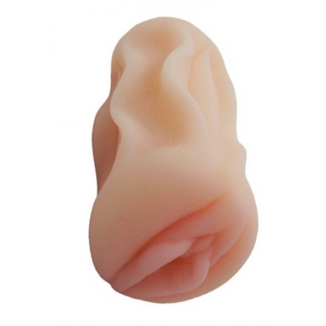 Masturbador en forma de vagina siliconada