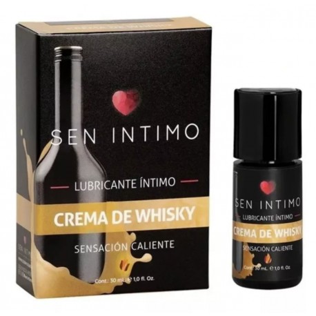 Lubricante Íntimo Caliente  Crema de whisky 30ml