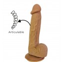 Dildo Realista Sexuality Blessed 7.9" articulable