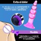 Plug Anal Acostumbrador Consolador Anal Dilatador Adherente