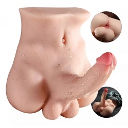 Masturbador Dildo Torso Realista Masculino Muñeco Sexual