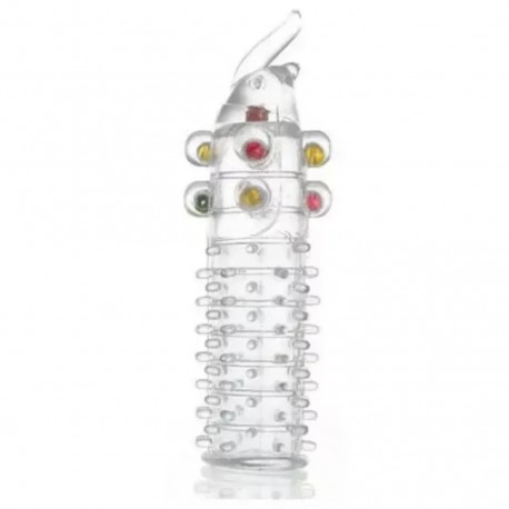 Funda Dragon Perlas Penis Sleeve