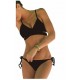 Bikini cruzado color negro